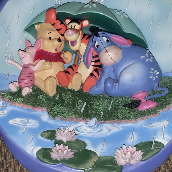 2 WINNIE POOH *Disney Winnie Pooh’s Honey Pot Adventure & SEARS MINI PHOTO FRAME - Picture 8 of 14
